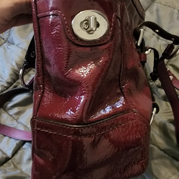 Coach bag burgandy - Picture 5 of 5